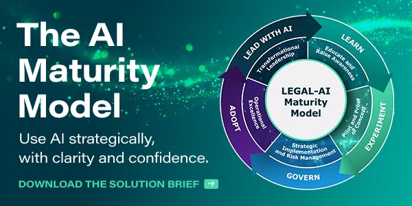 AI maturity model solutions brief available for download